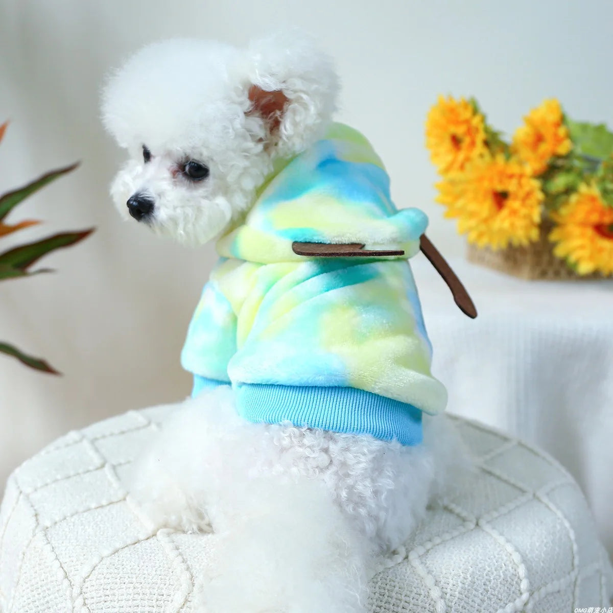 Dog Cat Autumn Winter Plush Thickened Warm Coat