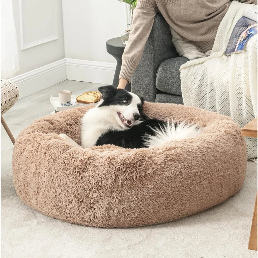 Donut Washable Large Pet Bed