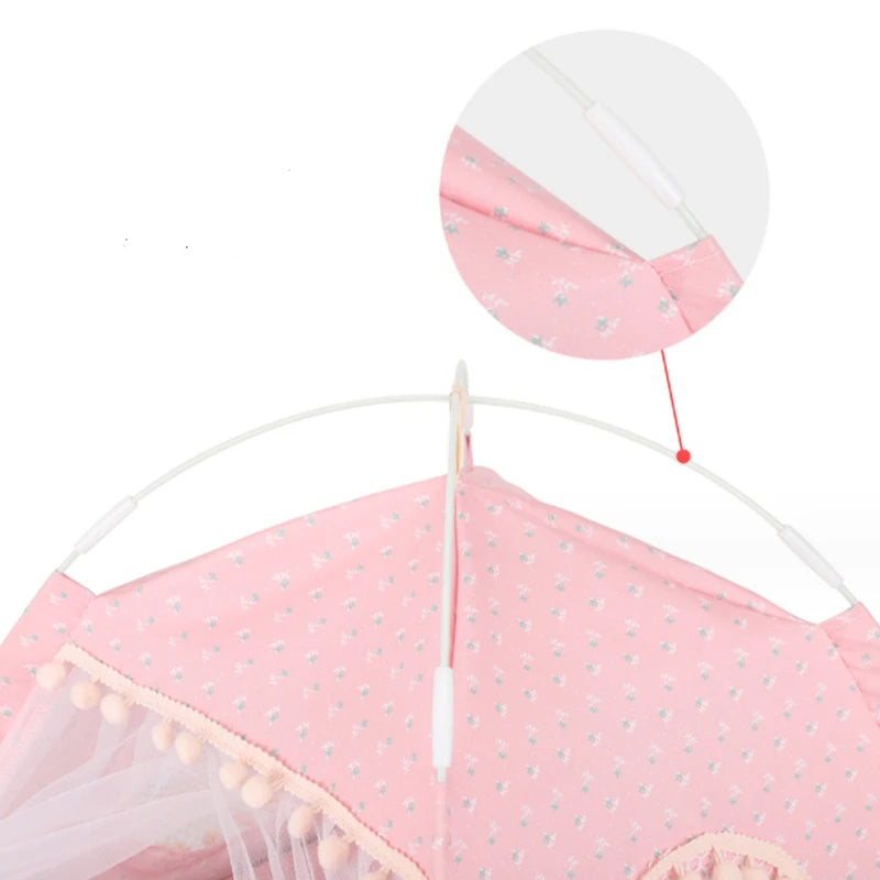 Foldable Sweet Princess Cat Bed