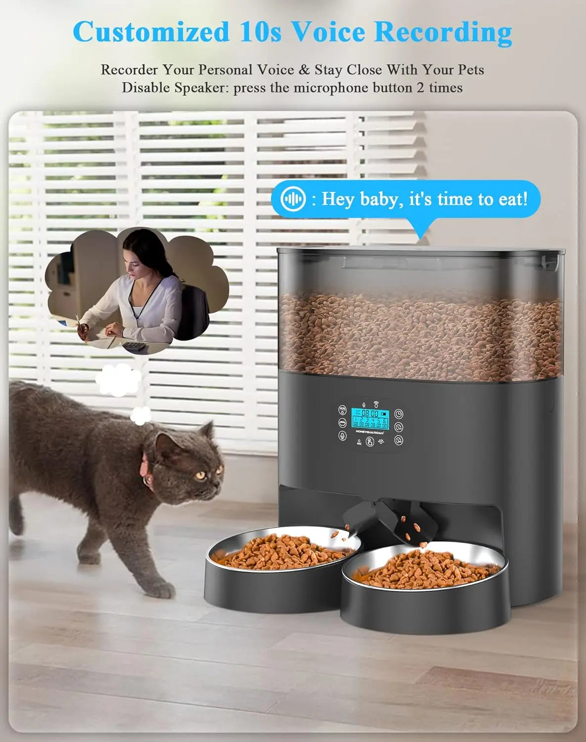 Automatic Cat or Dog Feeder