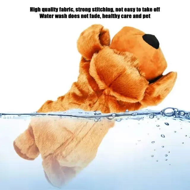 Heartbeat Stuffed Toy Comfortable Dogs Toy For Anxiety Relief Doggy Behavioral Training Aid