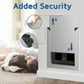 Dogs Door with Flap Heavy Duty Doors Large Aluminum Pet Door Energy Efficient Durable for Exterior Outdoor Indoor Wall Door