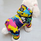 Small Dog Clothes Winter Warm Dog Coat Windproof Snowsuit