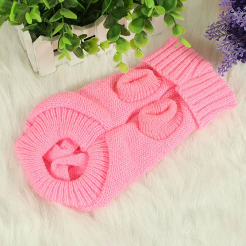 Knitted Pet Clothes Sweater