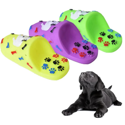 Pet Toy Bite Resistant Slippers
