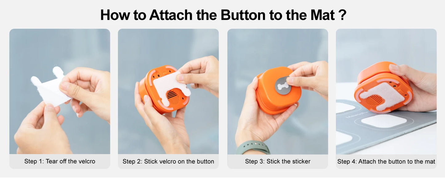 Dog Toy with Button Record Talking Pet Communication Vocal Training Interactive