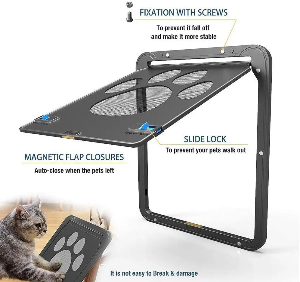 Dog Cat Door - Lockable
