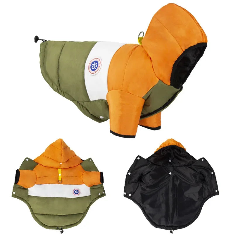 Dog Winter Pet Cotton Jacket  For Small Medium Dogs Cats