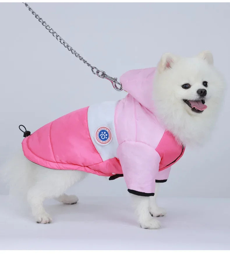 Dog Winter Pet Cotton Jacket  For Small Medium Dogs Cats