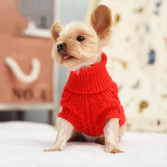 Knitted Pet Clothes Sweater