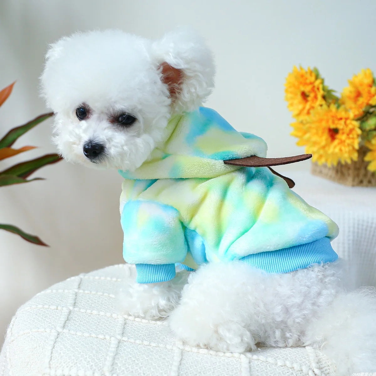 Dog Cat Autumn Winter Plush Thickened Warm Coat