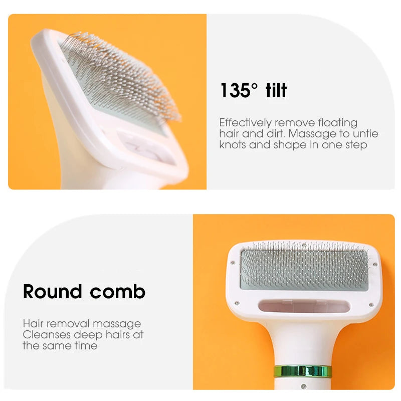 Pet Hair Dryer 2 with Slicker Brush Grooming