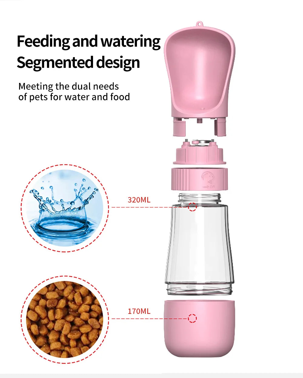 Portable Dog Water Bottle for Dogs