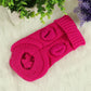 Knitted Pet Clothes Sweater