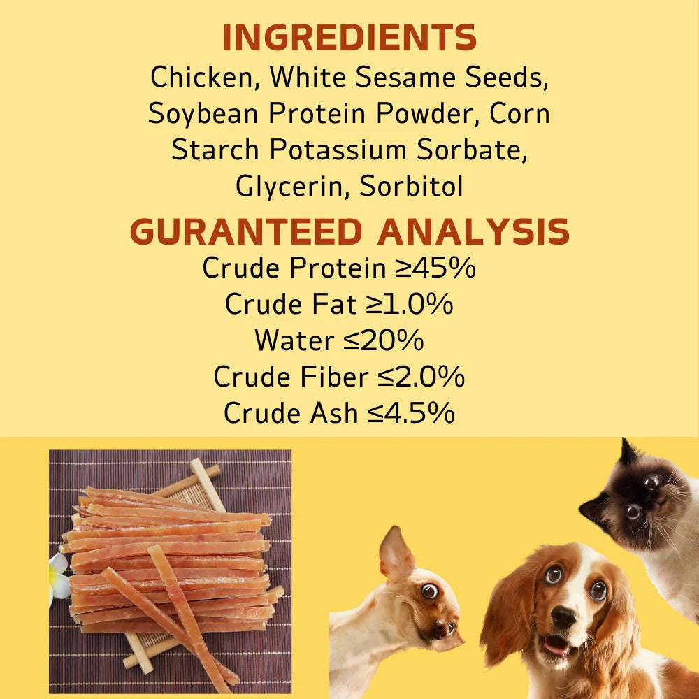 Chicken Jerkey, All Natural Ingredients, Natural Dog Treats, Healthy, Easily Digestible