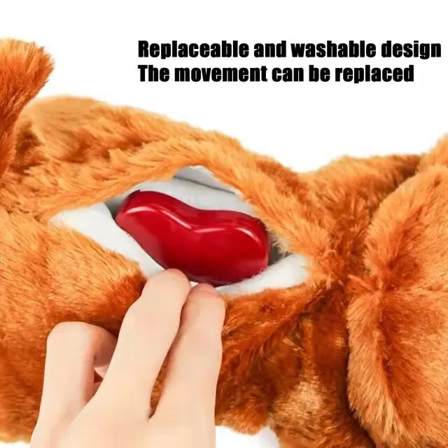 Heartbeat Stuffed Toy Comfortable Dogs Toy For Anxiety Relief Doggy Behavioral Training Aid