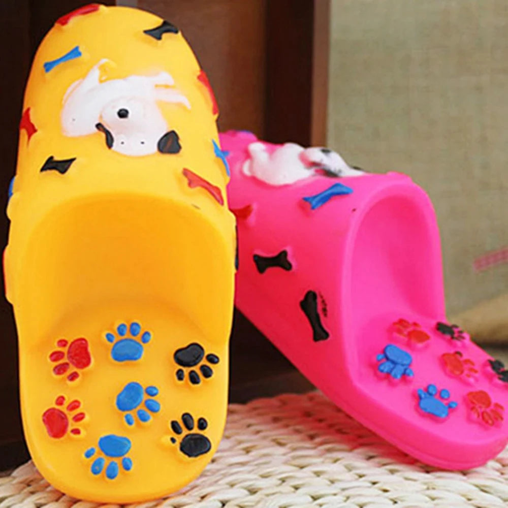 Pet Toy Bite Resistant Slippers
