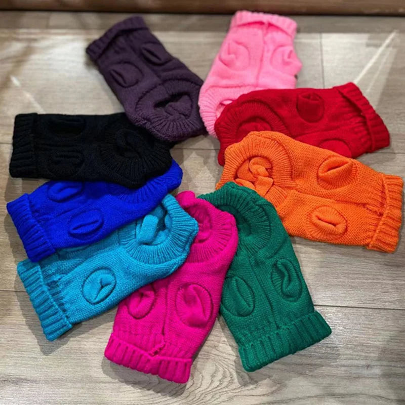 Knitted Pet Clothes Sweater
