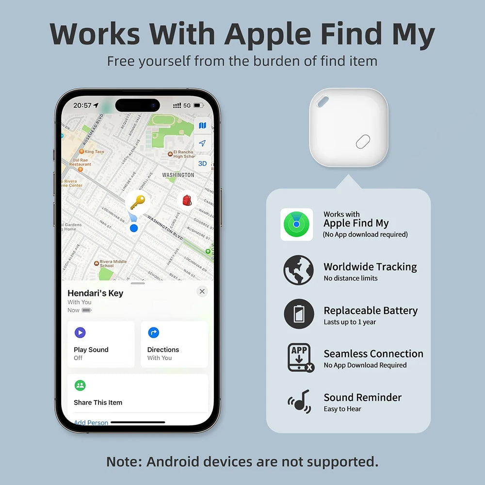 Mini GPS Tracking Device For Apple