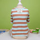 Pet Jumpsuits Fashion Striped