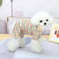 Pet Jumpsuits Fashion Striped