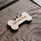 Custom Wooden Dog ID Tag