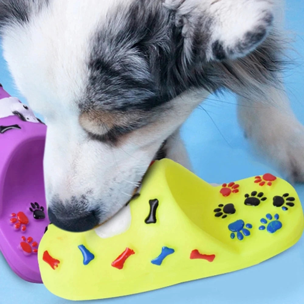 Pet Toy Bite Resistant Slippers