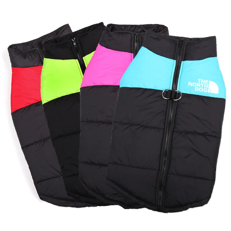 8 Size S-5XL Waterproof Warm Large Dog Vest Cat Puppy Ski Coats