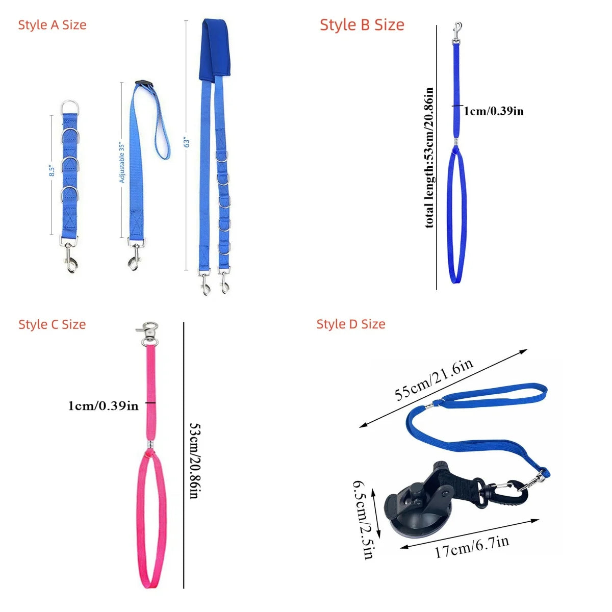 Portable Pet Traction Belt Adjustable