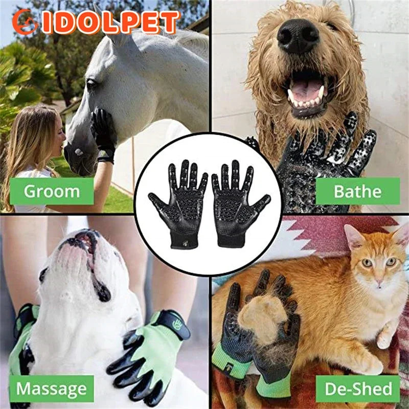 Shedding Bathing Gloves Hair Remover