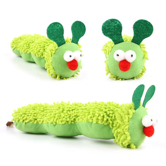 Caterpillar Catnip Molar Chew Toy