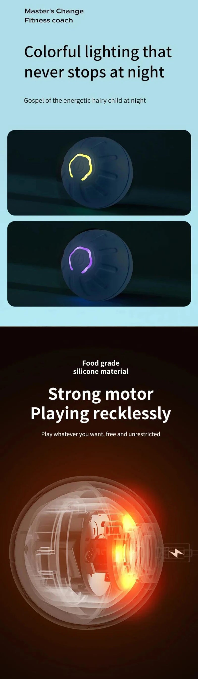 Pet Toy Moving Ball