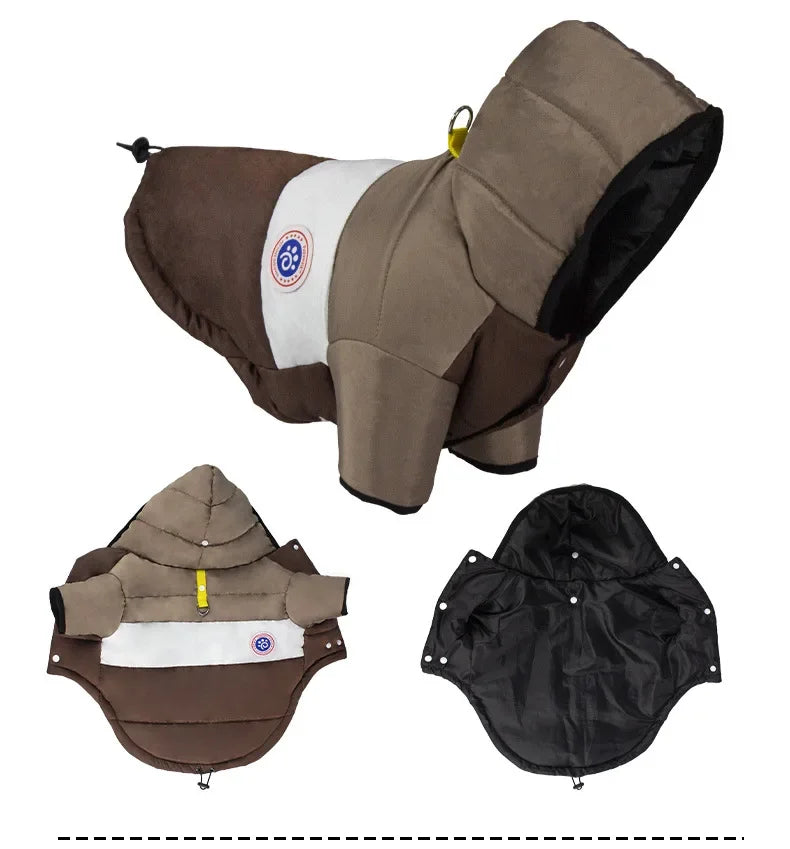 Dog Winter Pet Cotton Jacket  For Small Medium Dogs Cats
