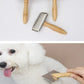 Dog Brush Pet Hair Remover Massage Cat Brush Pet Grooming Stainless Steel Combs for Cats Hair Knot Opening
