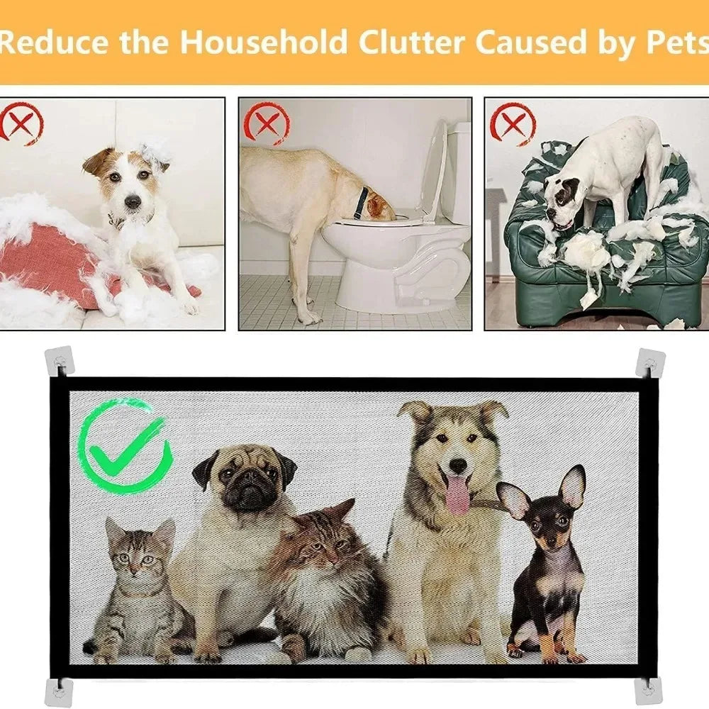 Pet Dog Barrier Fences With 6Pcs Hook