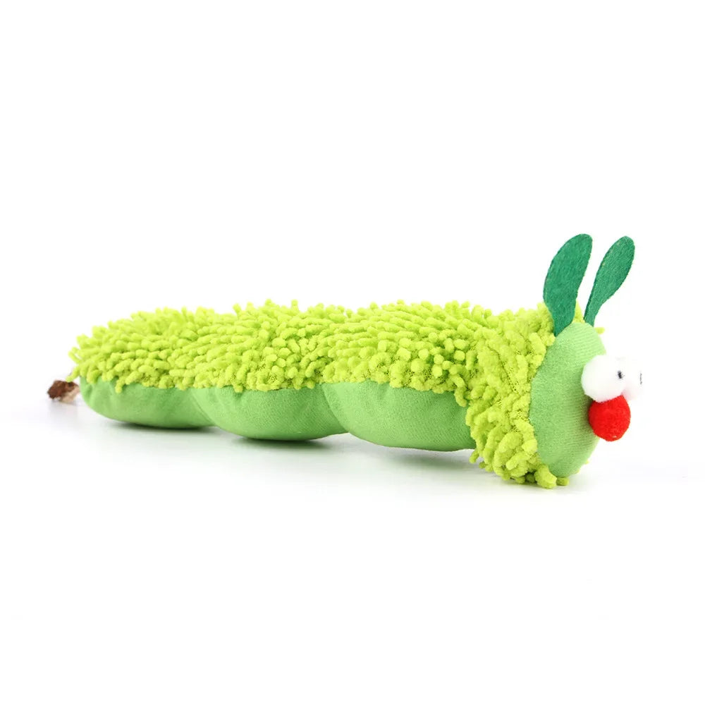 Caterpillar Catnip Molar Chew Toy
