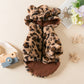Fleece Dog Hoodie Winter Warm Pet Dog Clothes