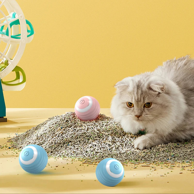 Interactive Automatic Rolling Magic Ball Toy