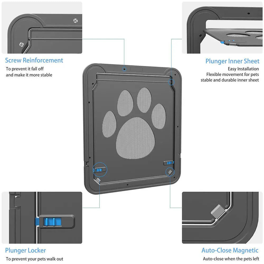 Dog Cat Door - Lockable