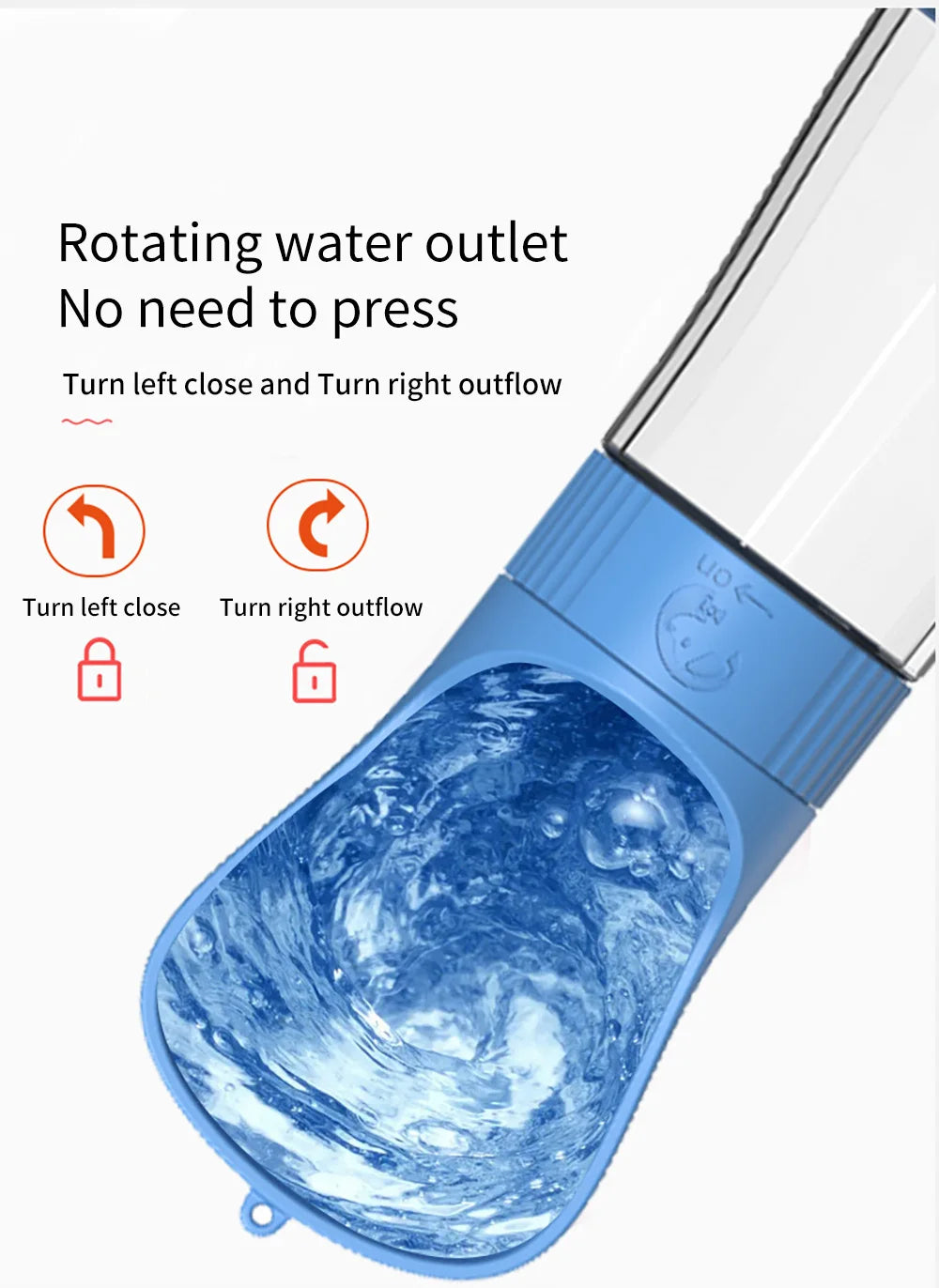 Portable Dog Water Bottle for Dogs