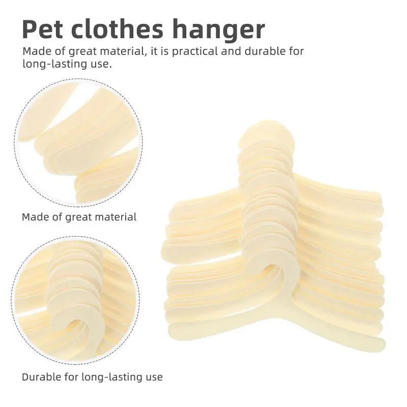 20pcs Pet Clothes Hanger