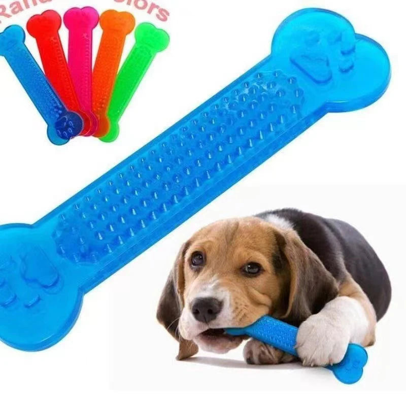 Aggressive Rubber Bone Toy