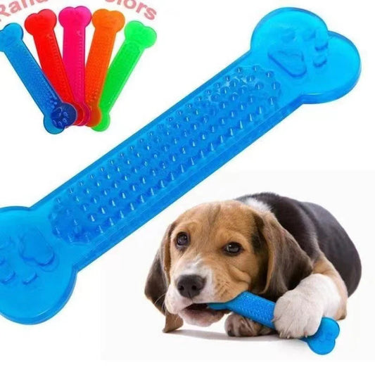 Aggressive Rubber Bone Toy