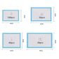 100/50/40/20PCS Absorbent Dogs Disposable Pee Pads Quick Dry Surface Mat Clean Cushion Dog Supplies