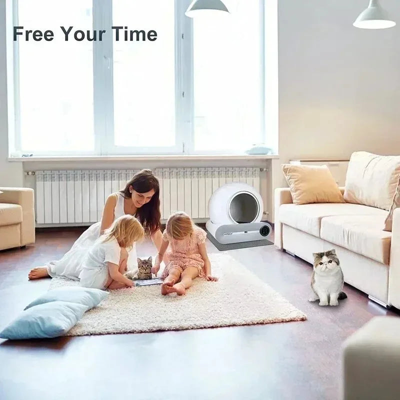 Automatic Intelligent Closed Cat Litter Pan