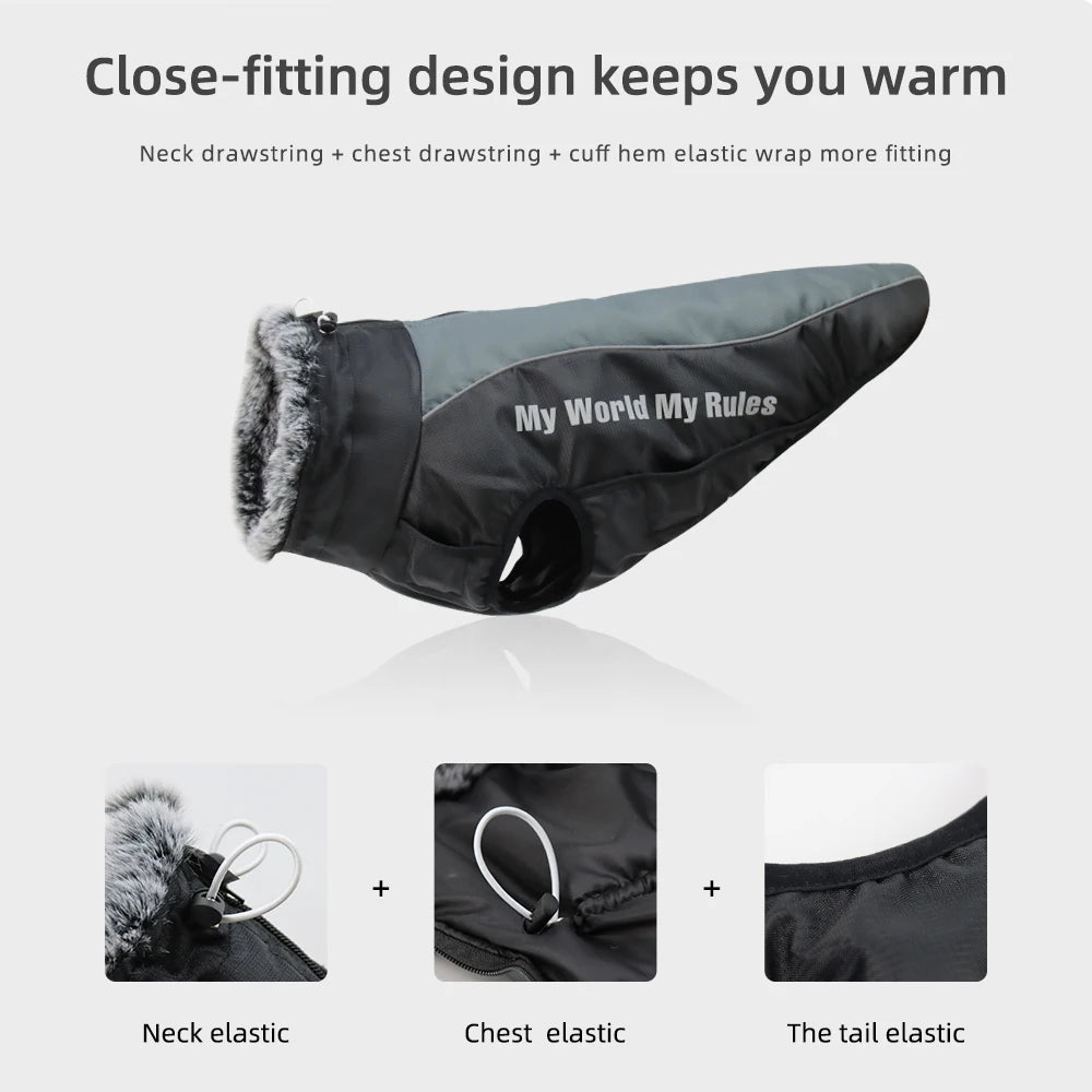 Large Dog  Waterproof Dogs Jacket