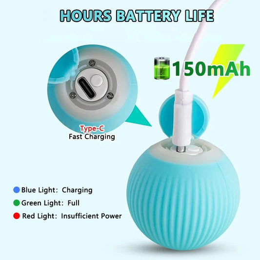 Interactive Automatic Rolling Magic Ball Toy