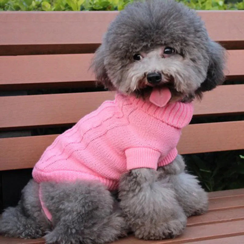 Knitted Pet Clothes Sweater