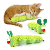 Caterpillar Catnip Molar Chew Toy