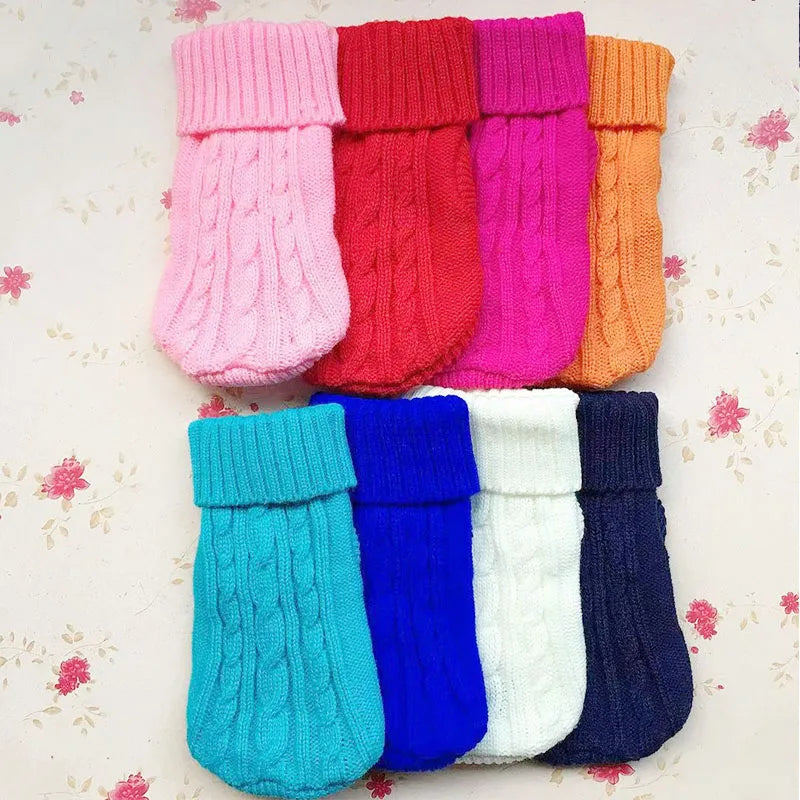 Knitted Pet Clothes Sweater